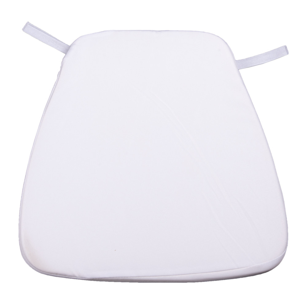 Μαξιλάρι Tiffany με Ύφασμα Watet Repellent Λευκό 38,5x37x2.5Υ