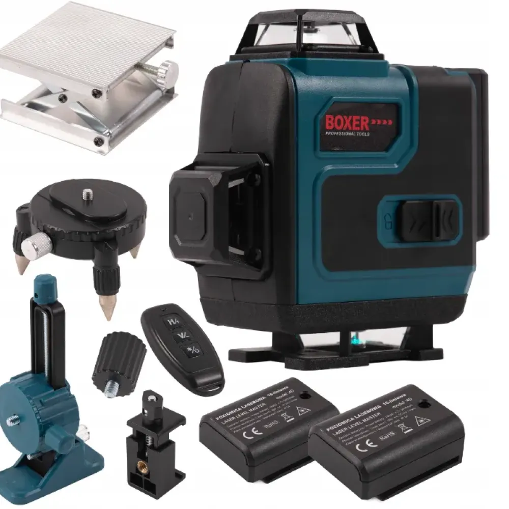 BOXER Αλφάδι Laser 4D 16 Γραμμών BX3314 BOXER Αλφάδι Laser 4D 16 Γραμμών BX3314