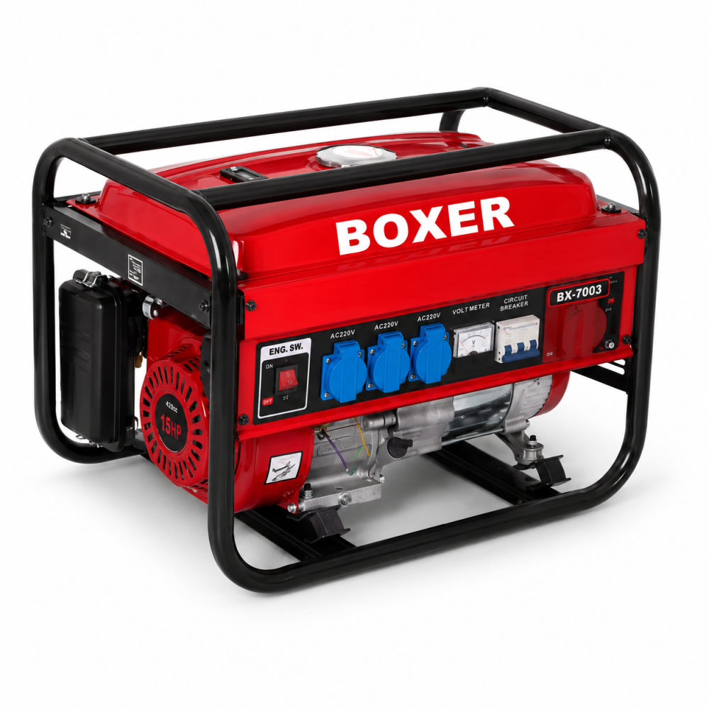 BOXER Φορητή Γεννήτρια Ρεύματος 3500W 220V / 380V 50Hz BX7003