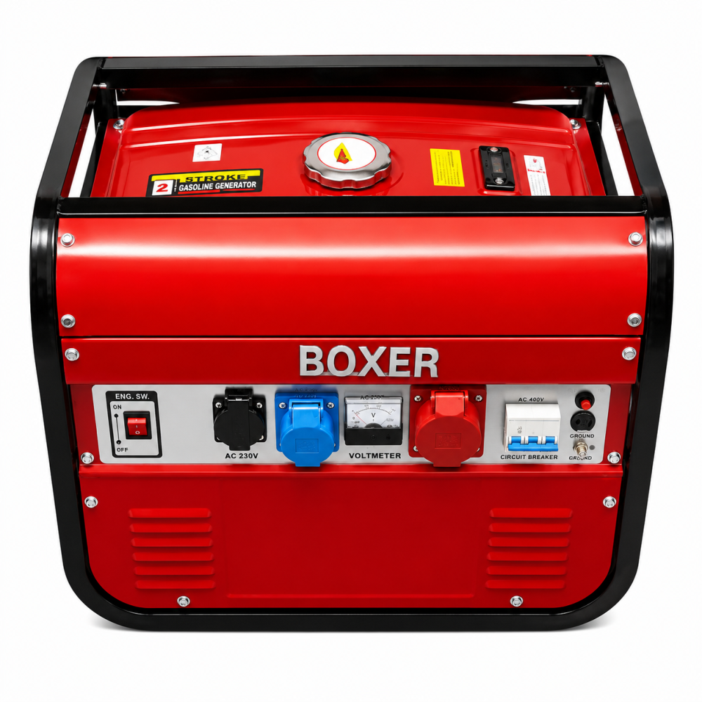BOXER Ηλεκτρογεννήτρια Βενζίνης 3800W BX7005 BOXER Ηλεκτρογεννήτρια Βενζίνης 3800W BX7005