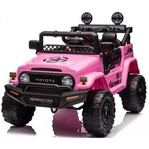 Ηλεκτροκίνητο Παιδικό Αυτοκίνητο Toyota FJ Cruiser 12V – Licensed, με Τηλεκατεύθυνση, Bluetooth & Ανάρτηση Ροζ MBJ2099-PINK