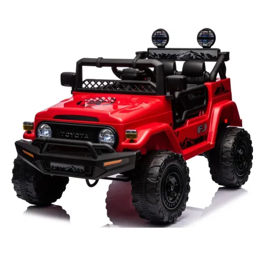 Ηλεκτροκίνητο Παιδικό Αυτοκίνητο Toyota FJ Cruiser 12V – Licensed, με Τηλεκατεύθυνση, Bluetooth & Ανάρτηση Κόκκινο MBJ2099-RED