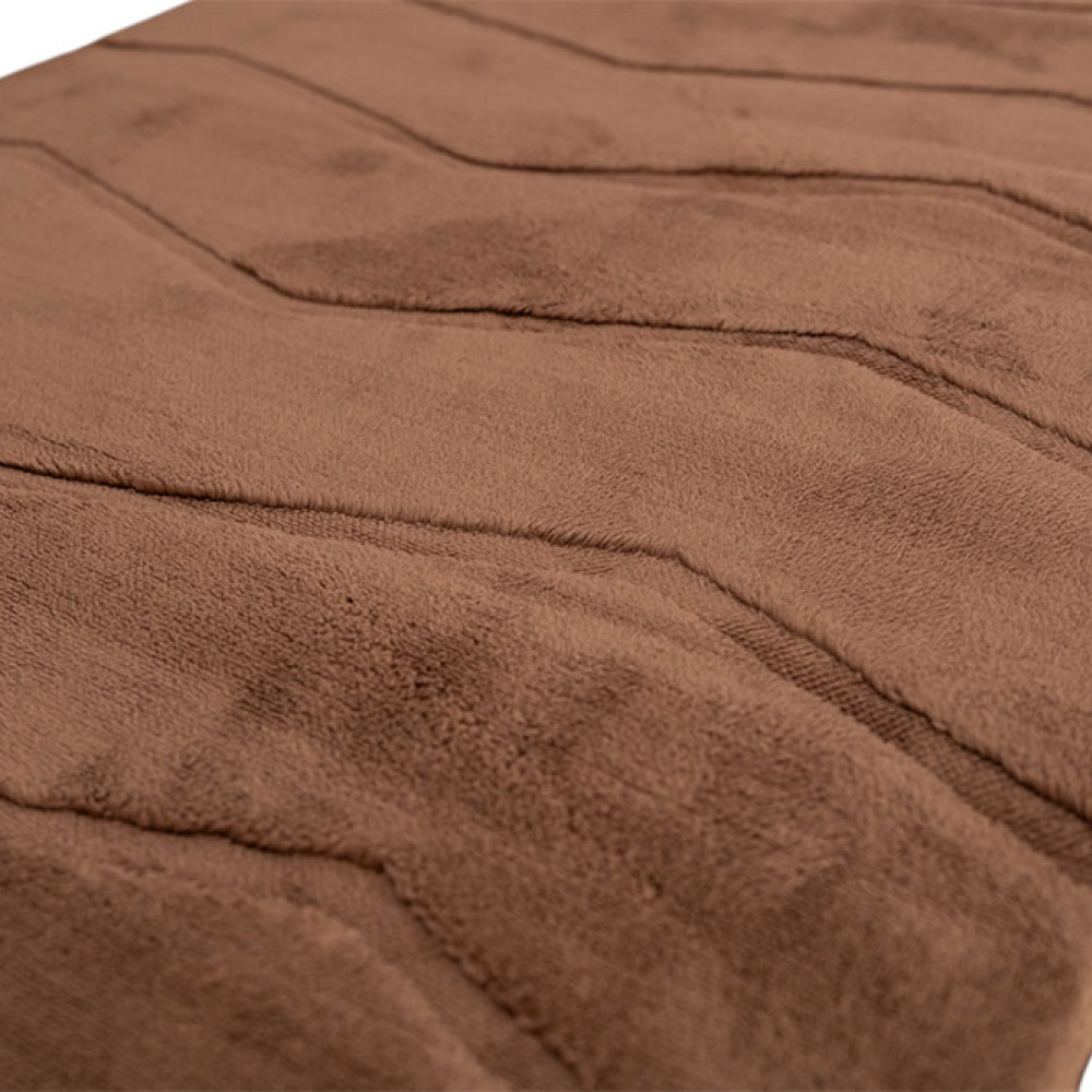 Διάδρομος Γούνινος Cozy  Καφέ Σκούρο    80cm MSC-001-BR-DIAD