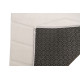 Γούνινο Χαλί Ανάγλυφο "COZY' Μονόχρωμο Λευκό 160x210cm MSC-001-WH-160