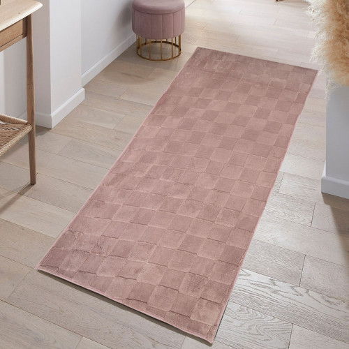 Διάδρομος Γούνινος Cozy  Σάπιο μήλο 80cm MSC-002-PNK-DIAD