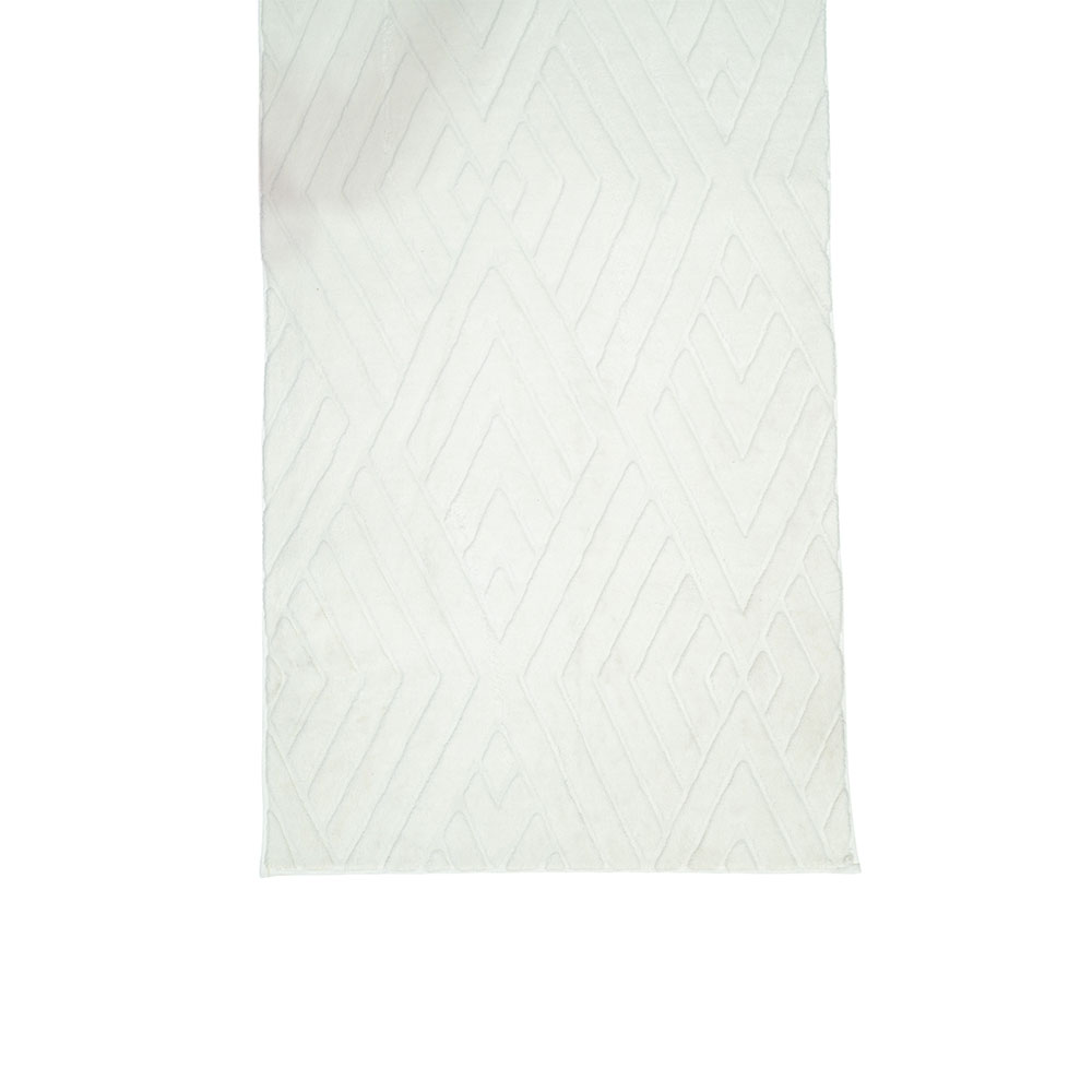 Διάδρομος Γούνινος Cozy  Λευκό  80cm MSC-003-WH-DIAD