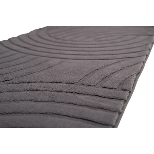 Διάδρομος Γούνινος Cozy  Σκούρο Γκρι (Dark grey ) 80cm MSC-004-ANT-DIAD