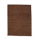 Γούνινο Χαλί Ανάγλυφο "COZY' Μονόχρωμο Καφέ 120x160cm MSC-004-BR-120