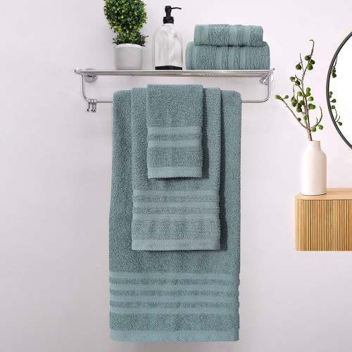 Πετσέτες Μπάνιου (Σετ 3τμχ) 100% Βαμβάκι Blanca Green 500gsm