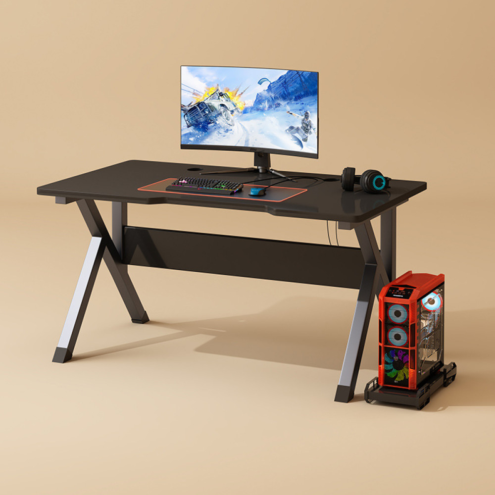 Gaming Γραφείο με Μεταλλικά Πόδια 120x60x76cm Gaming Γραφείο με Μεταλλικά Πόδια 120x60x76cm
