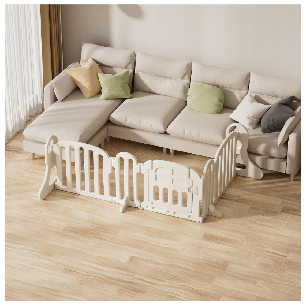 322 cm Πλαστικός Φράχτης DYI Λευκός QD052-WH 322 cm Πλαστικός Φράχτης DYI Λευκός QD052-WH