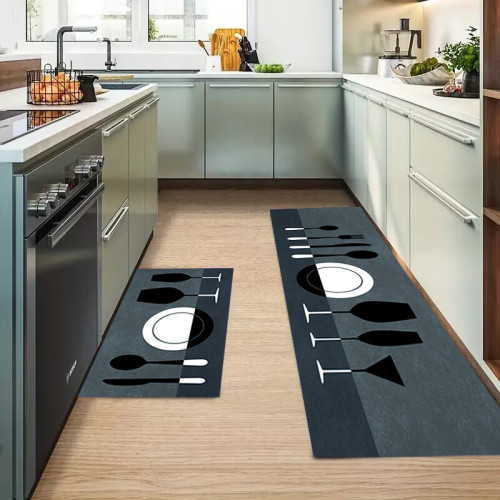 Σετ 2τμχ πατάκια αντιολισθητικά (160x50cm & 80x50cm) PAT-040