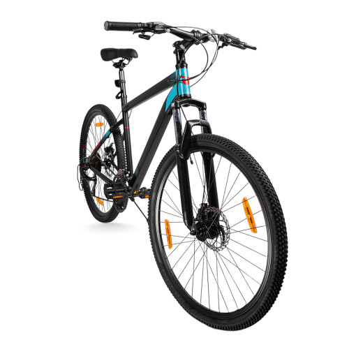 Ποδήλατο Βουνού Stunt 27.5" Με Δισκόφρενα και Shimano Μαύρο - Γαλάζιο 01-BBLUE