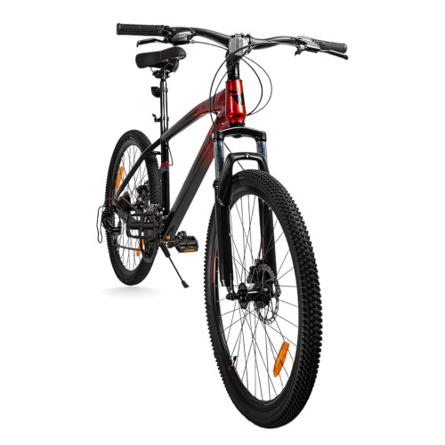 Ποδήλατο Βουνού Stunt 26" Με Δισκόφρενα και Shimano Μαύρο -Κόκκινο 06-ΒRED