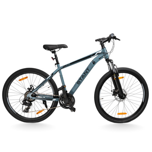 Ποδήλατο Βουνού Stunt 26" Με Δισκόφρενα και Shimano Μαύρο - Γκρί 04-BGREY