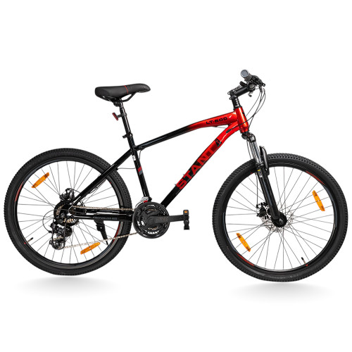 Ποδήλατο Βουνού Stunt 26" Με Δισκόφρενα και Shimano Μαύρο -Κόκκινο 06-ΒRED