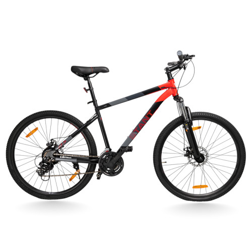 Ποδήλατο Βουνού Stunt 27.5" Με Δισκόφρενα και Shimano Μαύρο - Κόκκινο 02-BRED