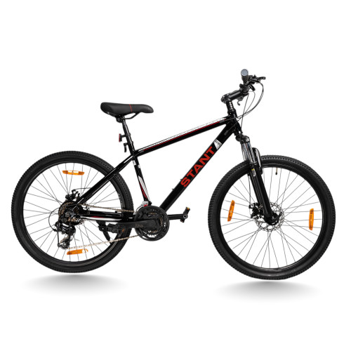 Ποδήλατο Βουνού Stunt 26" Με Δισκόφρενα και Shimano Μαύρο - Ασημί 02-BSILVER