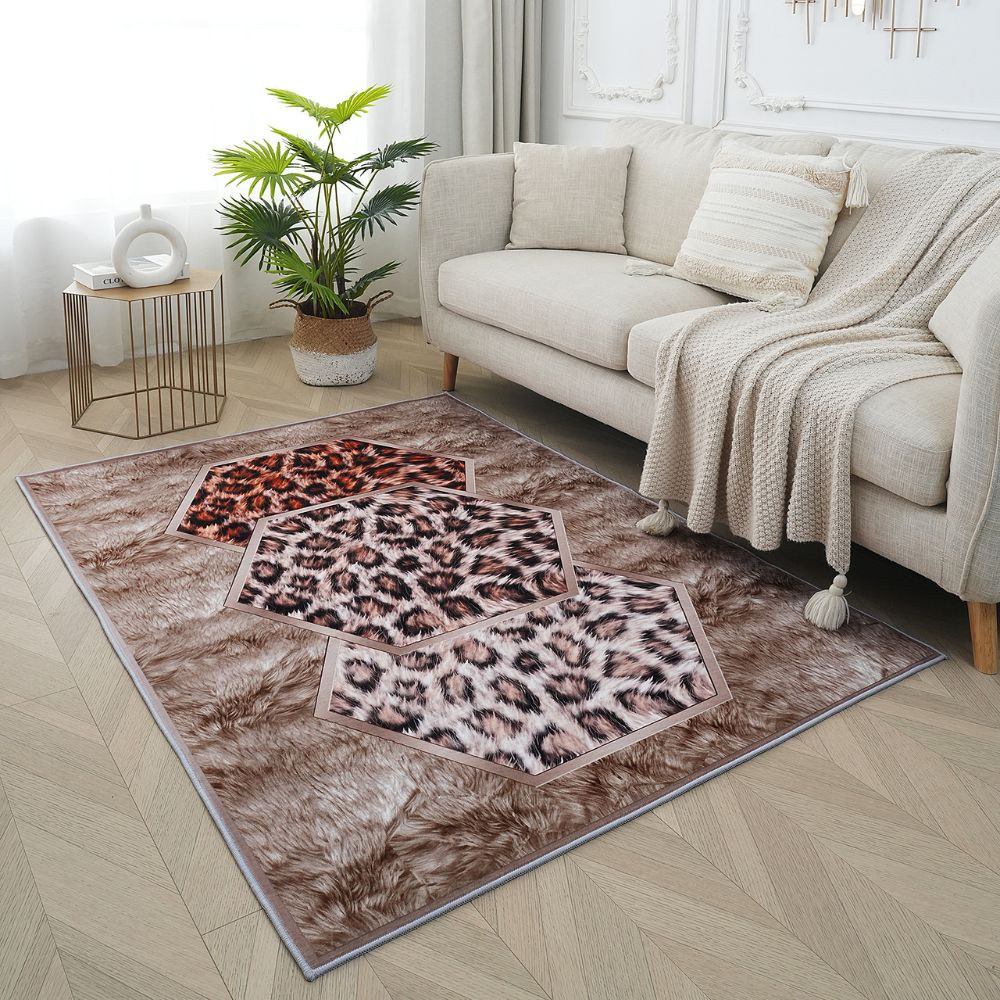Χαλί Flat Velvet Με Σχέδιο 160x220cm JYJH463-160 Χαλί Flat Velvet Με Σχέδιο 160x220cm JYJH463-160