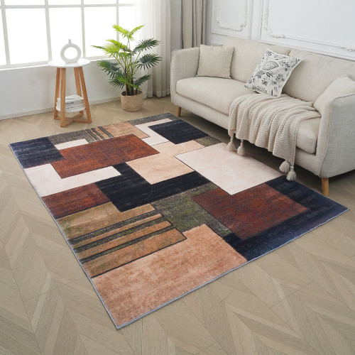 Χαλί London Soft Touch με Σχέδιο 120x170cm SF06-120 Χαλί London Soft Touch με Σχέδιο 120x170cm SF06-120