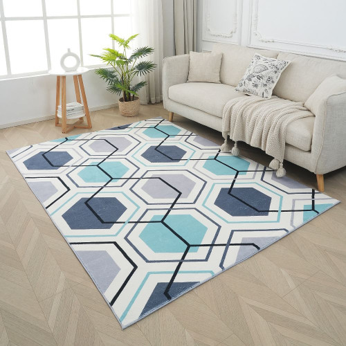 Χαλί London Soft Touch με Σχέδιο 120x170cm SF09-120 Χαλί London Soft Touch με Σχέδιο 120x170cm SF09-120