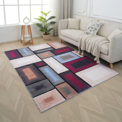 Χαλί London Soft Touch με Σχέδιο 120x170cm SF12-120 Χαλί London Soft Touch με Σχέδιο 120x170cm SF12-120