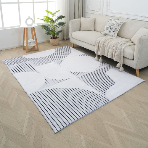 Χαλί London Soft Touch με Σχέδιο 120x170cm SF28-120 Χαλί London Soft Touch με Σχέδιο 120x170cm SF28-120