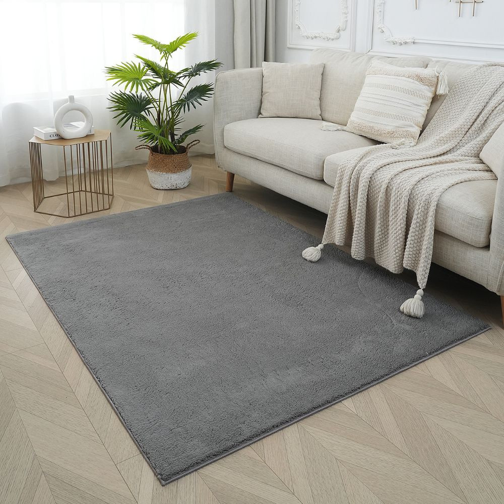 Χαλί Shaggy Soft Touch Μονόχρωμα Σκούρο Γκρι 200x290cm M6-DGREY-200 Χαλί Shaggy Soft Touch Μονόχρωμα Σκούρο Γκρι 200x290cm M6-DGREY-200