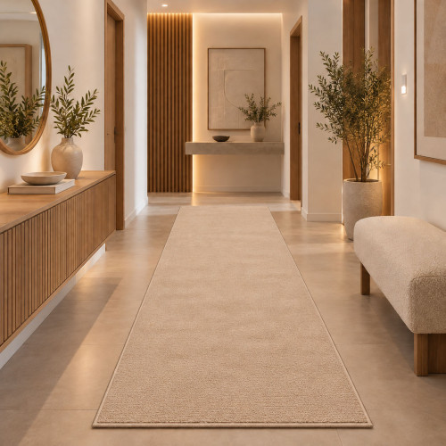 Διάδρομος Shaggy Soft Touch Μονόχρωμα Camel Ανοιχτό 80cm J03-LIGHTCAMEL-diad