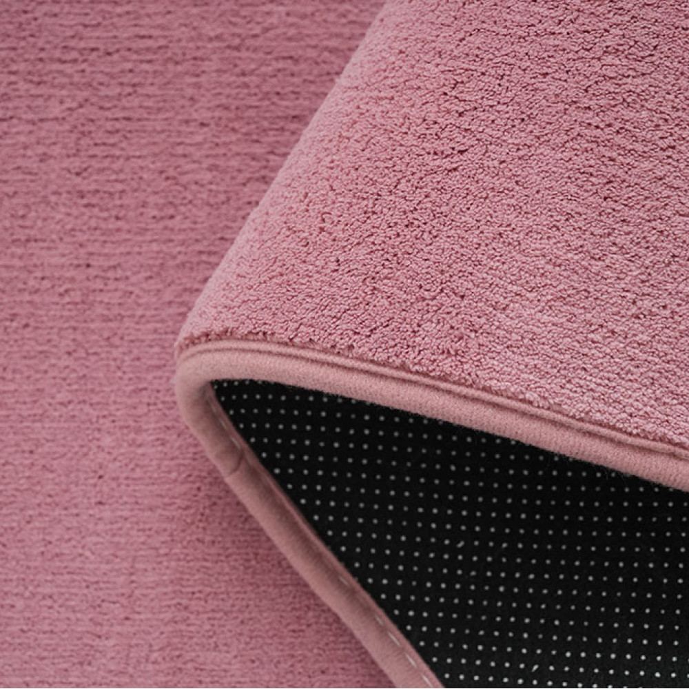 Διάδρομος Shaggy Soft Touch Μονόχρωμα Ροζ 80cm J03-PINK-diad