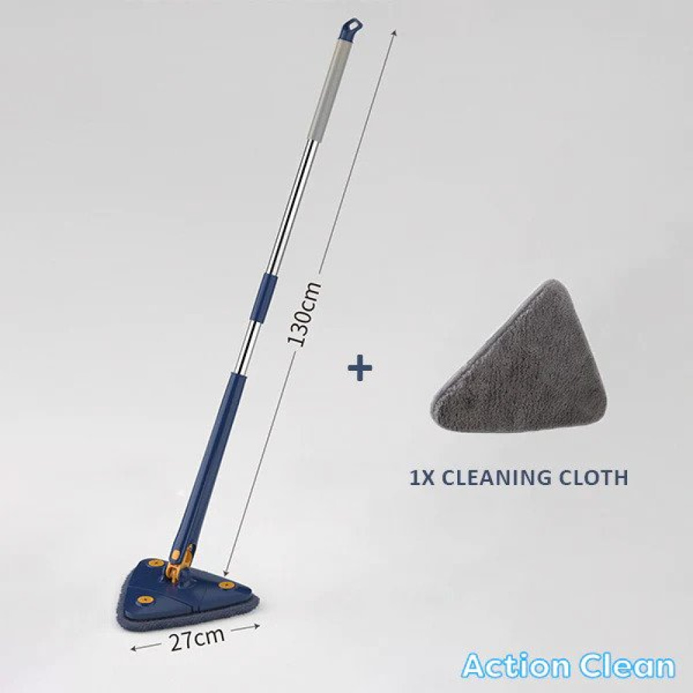 1+1 Τριγωνική Σφουγγαρίστρα ActionClean™ + ΔΩΡΟ 4 ΠΑΝΑΚΙΑ