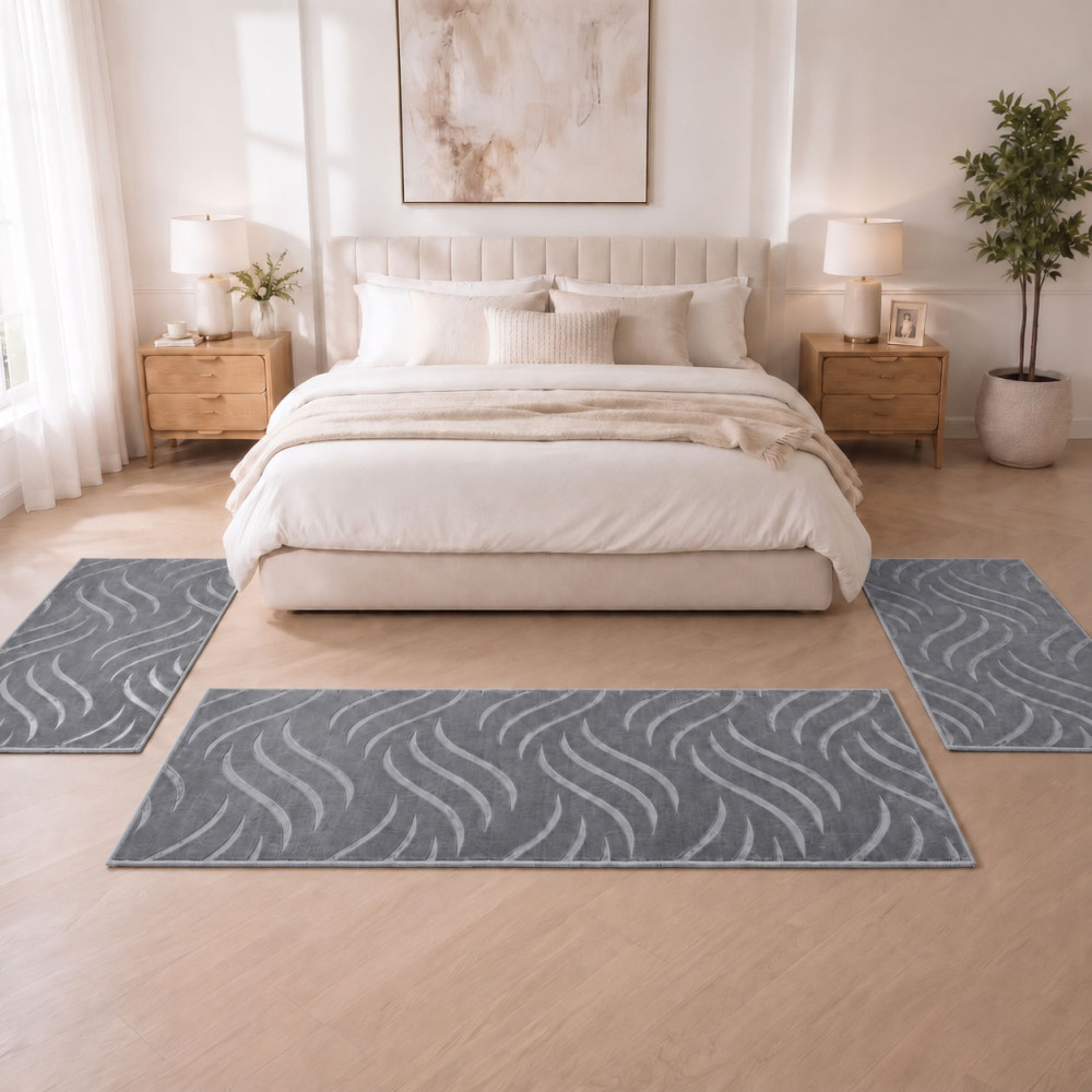 Velora Σετ Κρεβατοκάμαρας 3τμχ Γκρί (2×70×130 + 1×70×200cm) VEL01-GRAY-SET Velora Σετ Κρεβατοκάμαρας 3τμχ Γκρί (2×70×130 + 1×70×200cm) VEL01-GRAY-SET