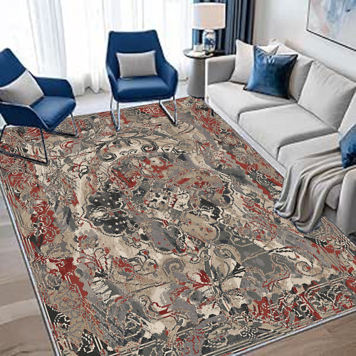 Χαλί 4 Εποχών με σχέδιο Αντιολισθητικό 120x180cm BS166-120