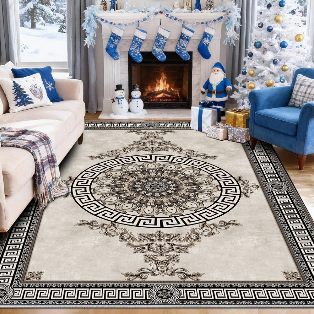 Χαλί 4 Εποχών με σχέδιο Αντιολισθητικό 120x180cm M100-120