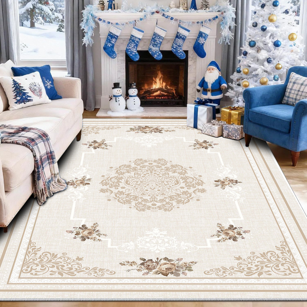 Χαλί 4 Εποχών με σχέδιο Αντιολισθητικό 120x180cm M103-120