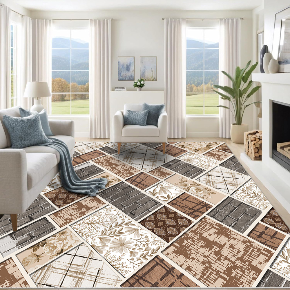 Χαλί 4 Εποχών με σχέδιο Αντιολισθητικό 120x180cm M-450-120