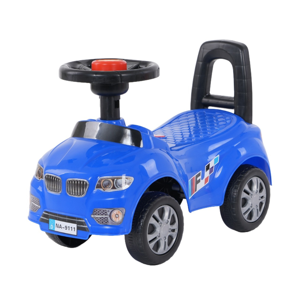Περπατούρα Αυτοκινητάκι τύπου BMW με κόρνα Μπλε 608-BLUE