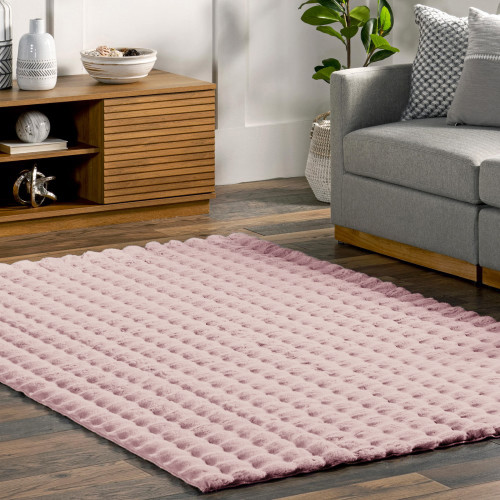 Σετ Κρεβατοκάμαρας 3τμχ Rabbit Bubble Γούνινο Ρόζ-Πούδρα RBTBU-PN-S66 (1*66×200+2*66X130)
