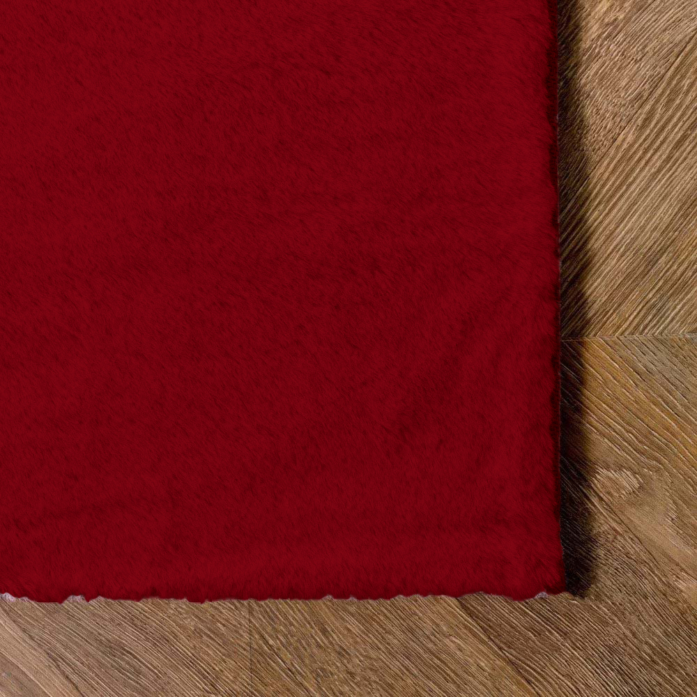 Σετ Κρεβατοκάμαρας 3τμχ Rabbit Γούνινο Κόκκινο RBT-RED-S66 (1*66×200+2*66X130)