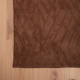 Γούνινο Χαλί Ανάγλυφο "COZY' Μονόχρωμο Καφέ 160x210cm MSC-003-BR-160