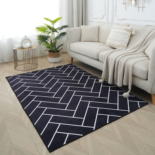 Χαλί Flat Velvet Με Σχέδιο 160x220cm CXXT187-160