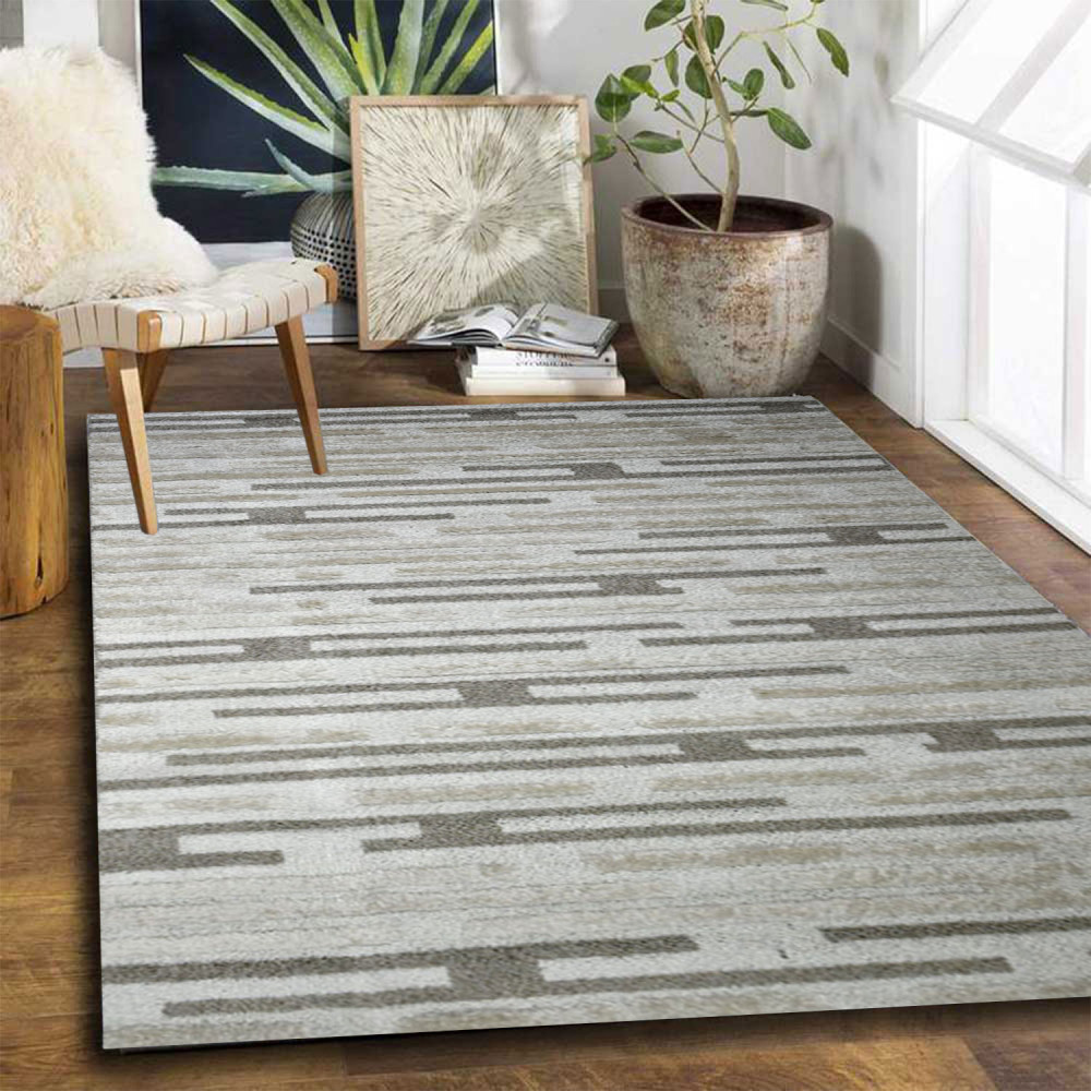 Χαλιά Ανάγλυφα Castello Μπεζ-Κρεμ ZA001-BC - 240x300cm